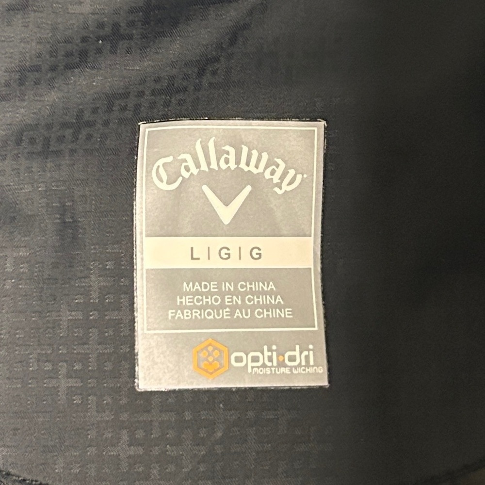 Callaway Women’s Large Black Opti-Dri Vest lightweight drawstring Golf Walking - Picture 3 of 7